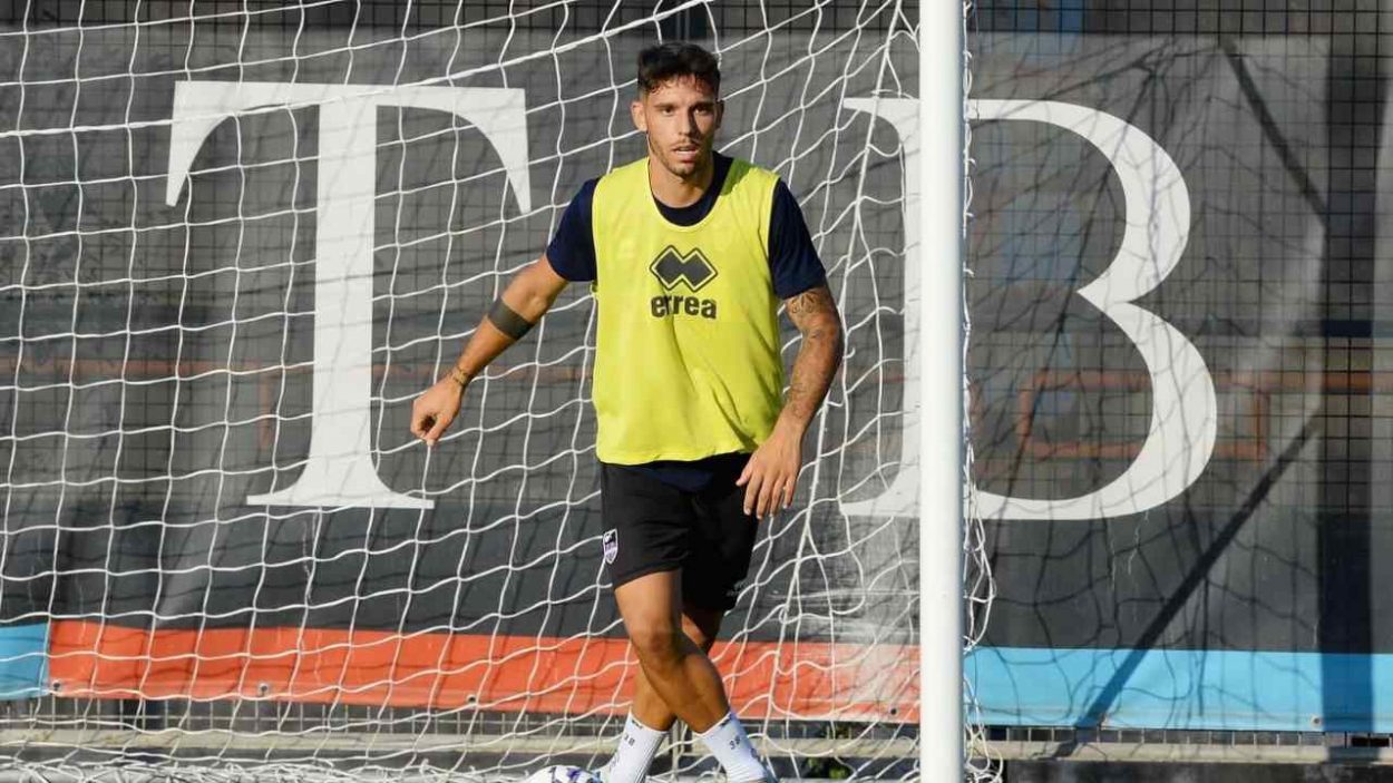 Cicerelli in ritiro con il Catania