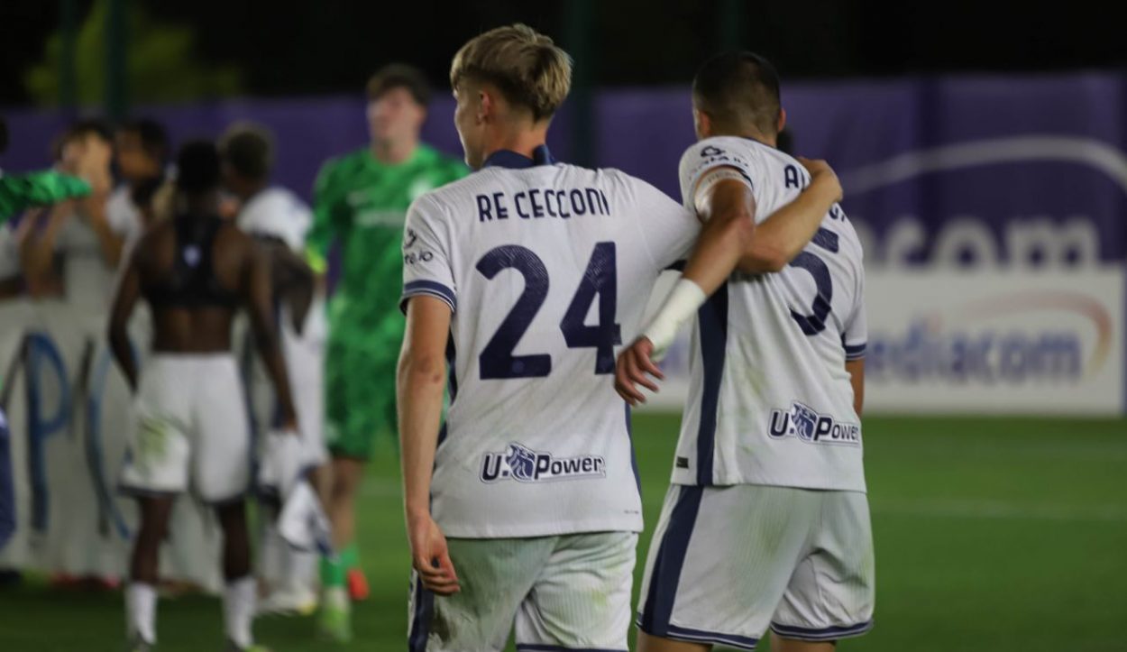Re Cecconi e Alexiou con la maglia dell'Inter