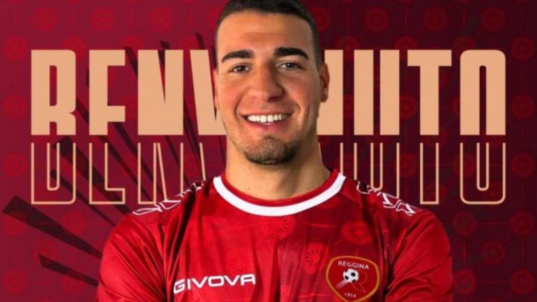 Thiago Capomaggio con la maglia della Reggina, crediti Reggina Calcio, www.lacasadic.com