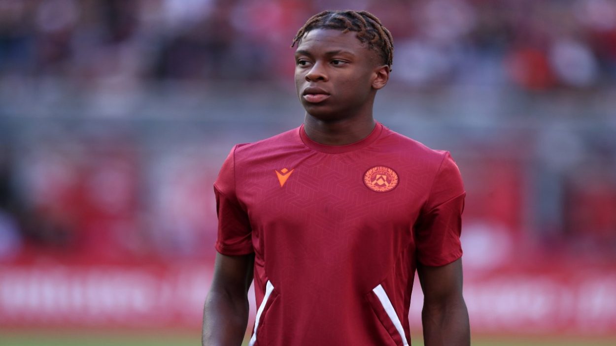 Axel Guessand con la maglia dell'Udinese (credit: IMAGO) - www.lacasadic.com