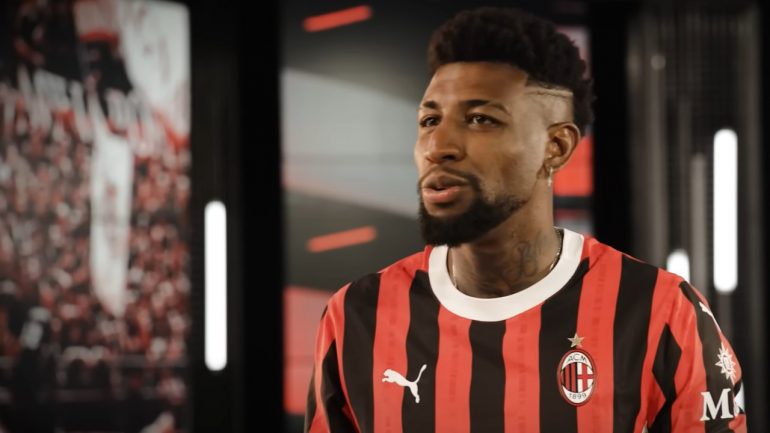 Emerson Rotal con la maglia del Milan - www.lacasadic.com