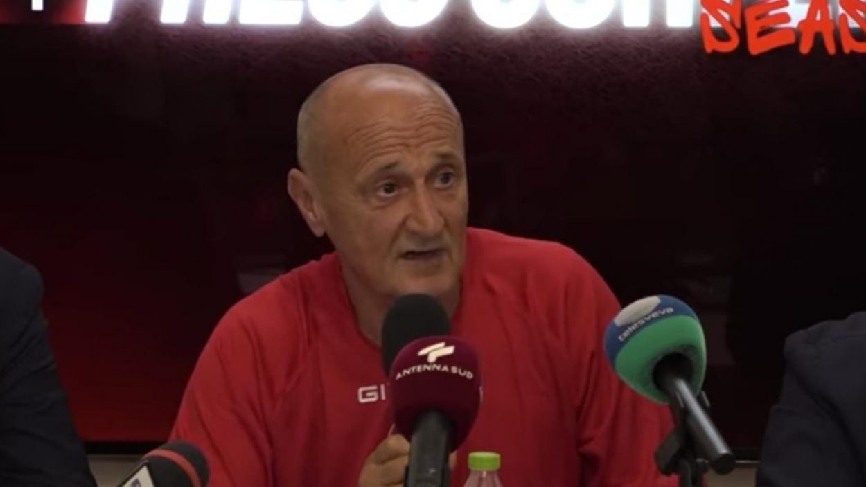 Foggia, l'allenatore Delio Rossi