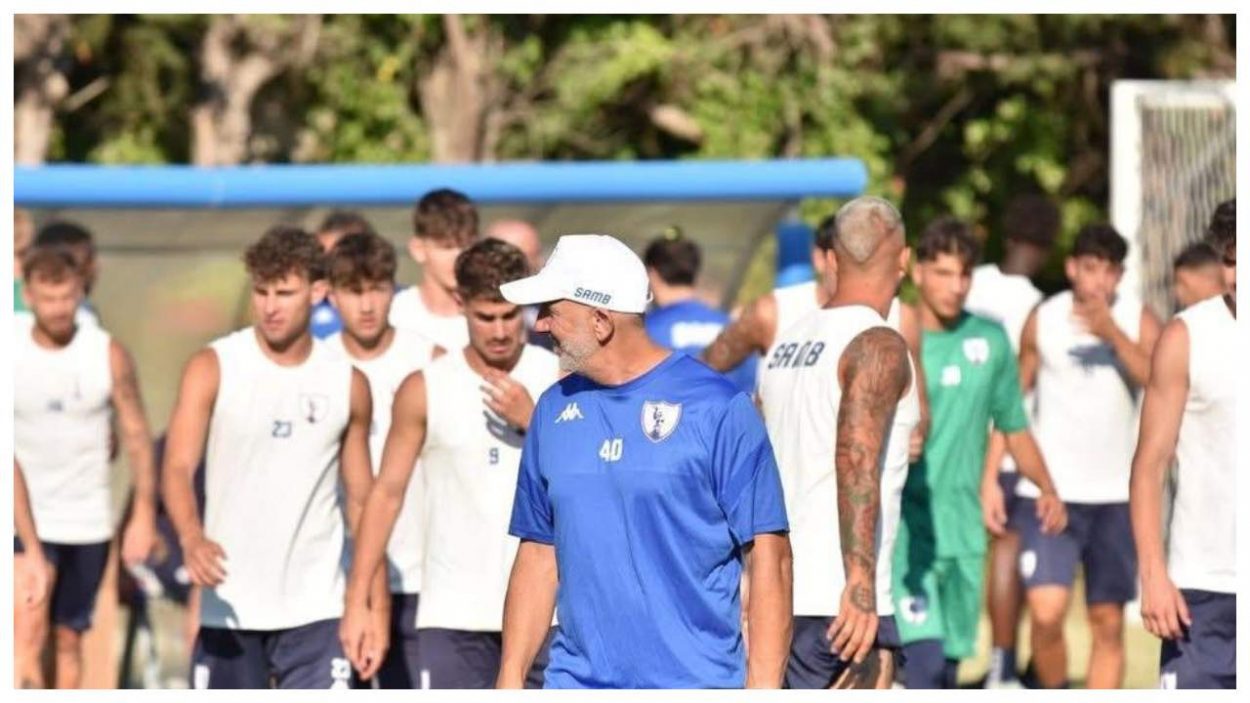 Ottavio Palladini, allenatore Sambenedettese, credit Us Sambenedettese