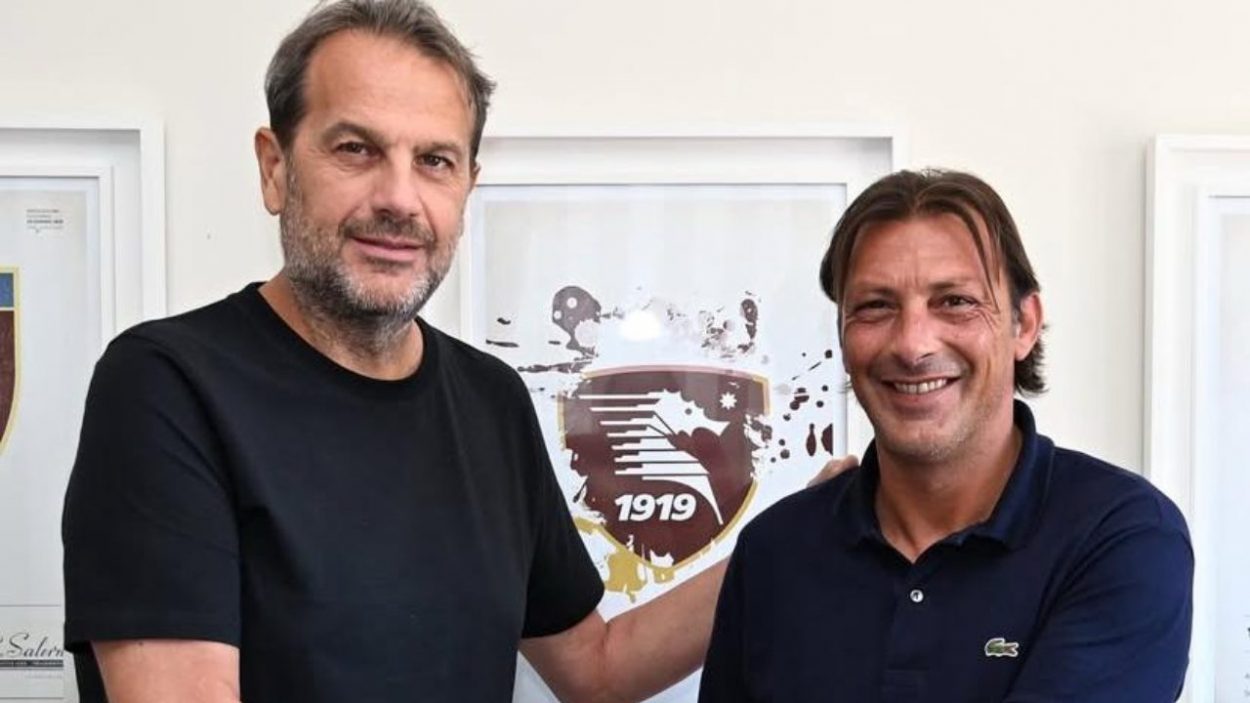 Giuseppe Raffaele, allenatore Salernitana