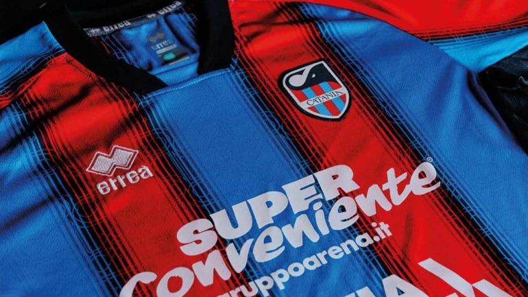Le nuove maglie del Catania