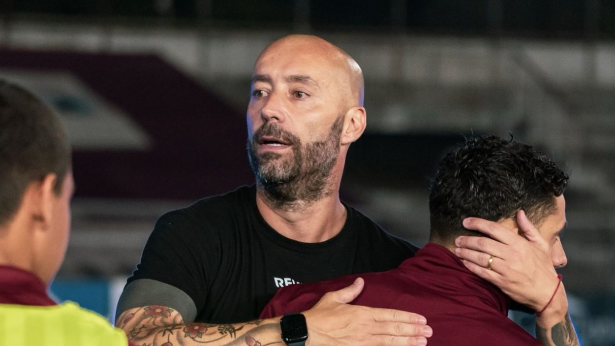 Cristian Bucchi, allenatore (Credit. S.S. Arezzo)