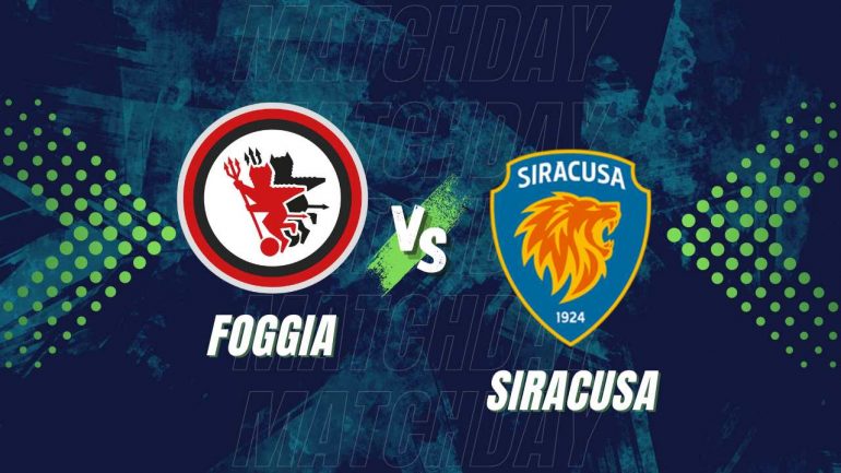 Foggia Siracusa copertina / www.lacasadic.com