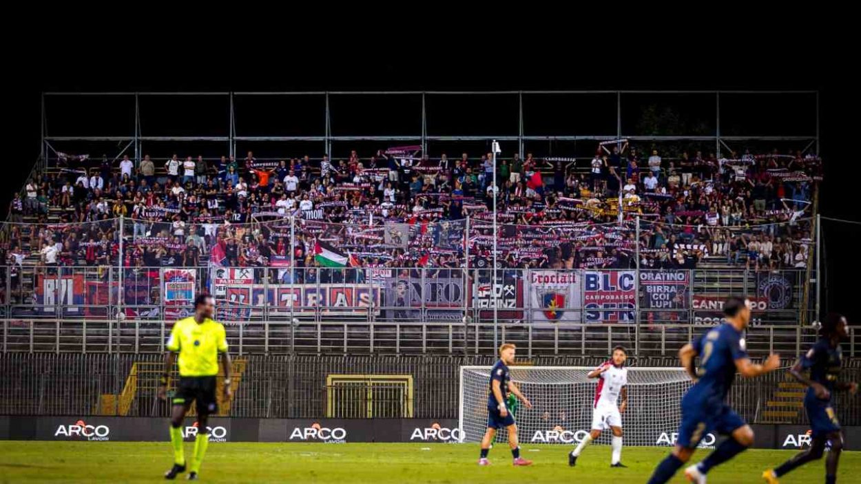 I tifosi del Campobasso in trasferta (Credit_ Campobasso Calcio)