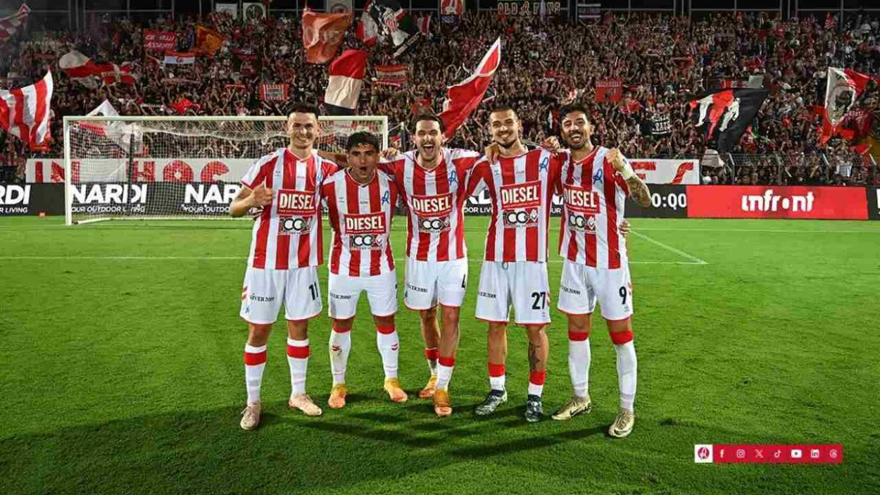 L'esultanza del Vicenza (Credit_ L.R. Vicenza - Sartore)