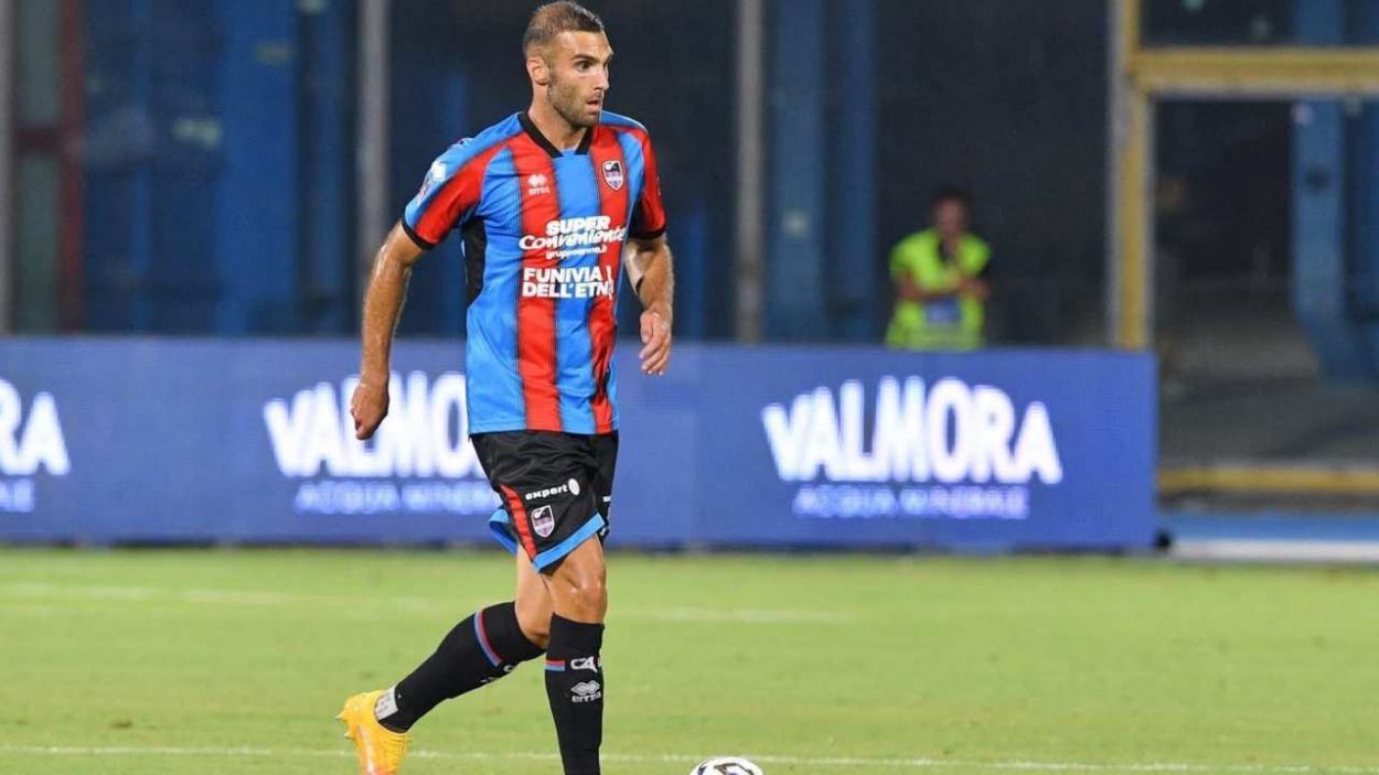 Manuel Martic in azione - credit: Catania