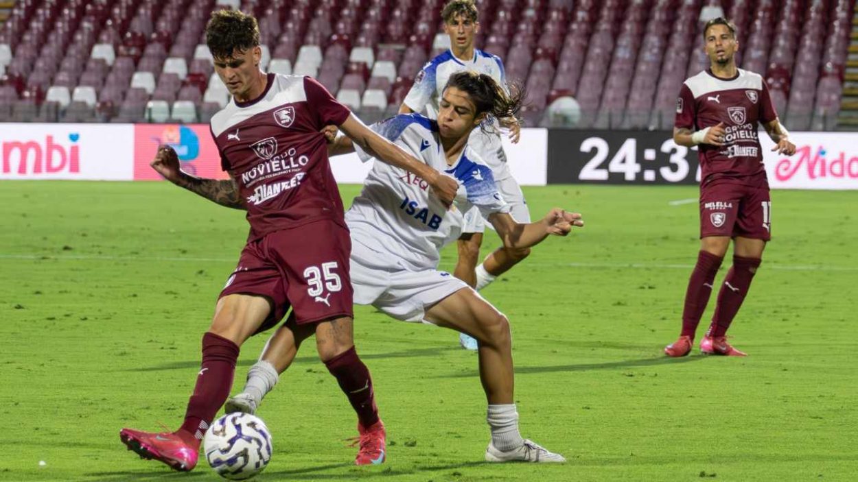 Mattia Morreale con la maglia del Siracusa (Credit_ Siracusa Calcio)