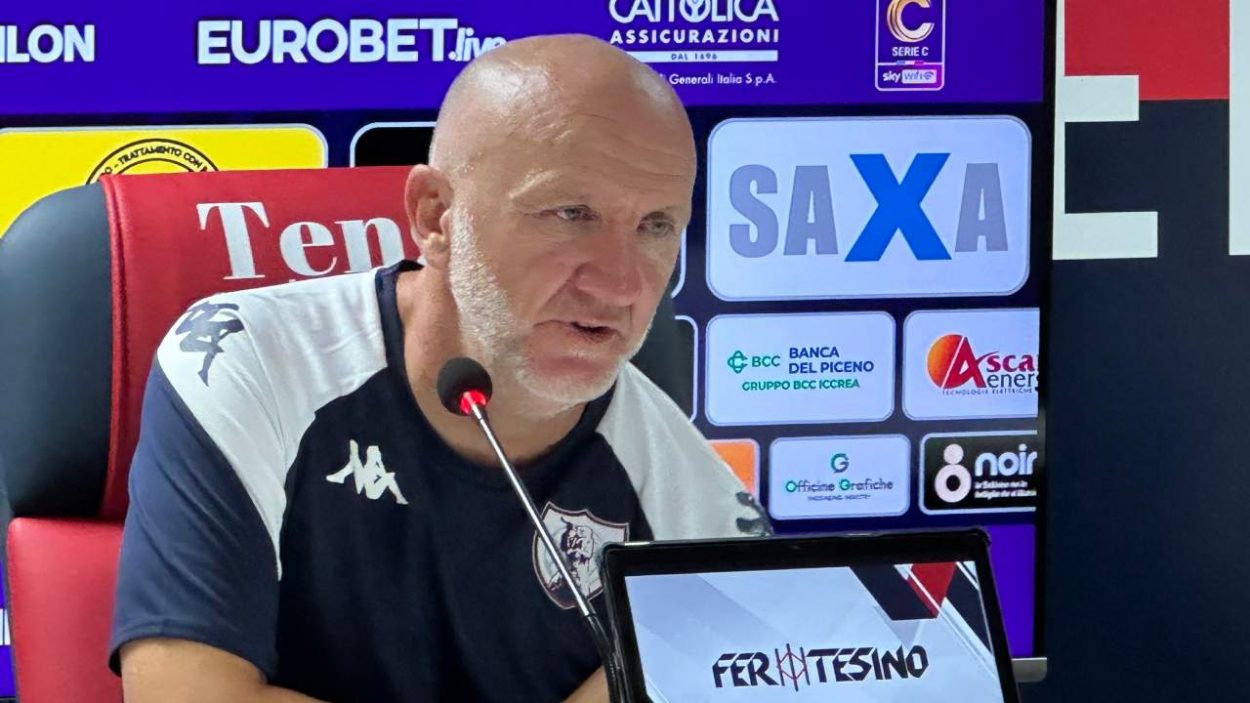 Ottavio Palladini, allenatore della Sambenedettese (Credit_ LaCasadiC.Com)