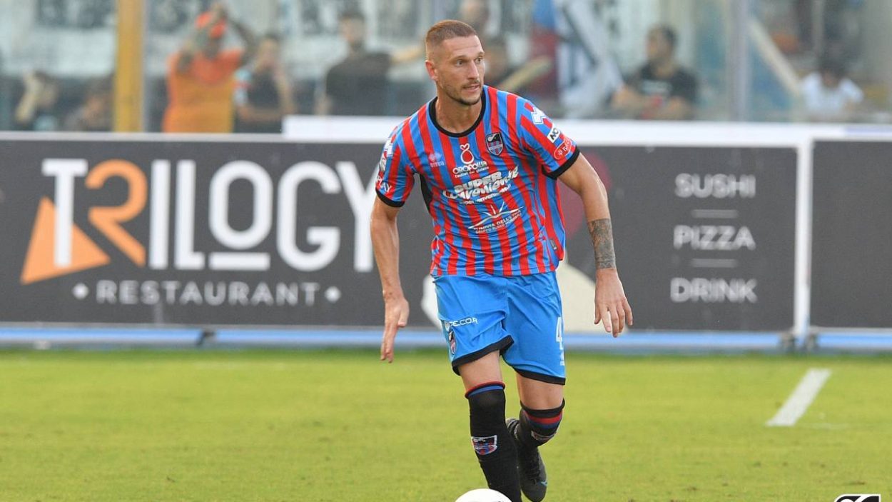 ommaso Silvestri, calciatore del Catania (Credit_ Catania FC)