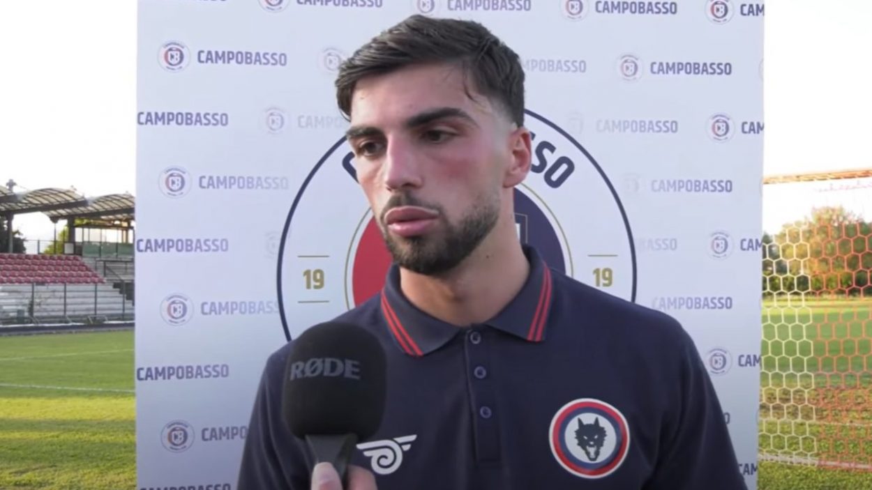 Antonio Gala con la maglia del Capobasso - www.lacasadic.com
