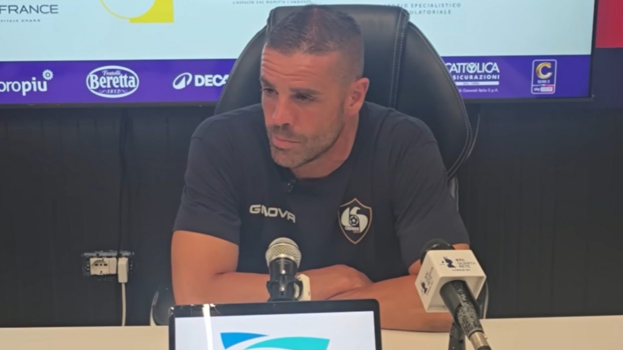 Fabio Prosperi, allenatore della Cavese - www.lacasadi.com