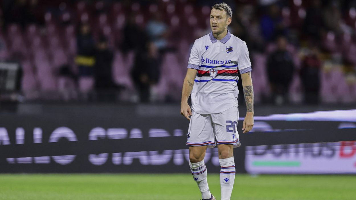 Antonino La Gumina con la maglia della Sampdoria - IMAGO - www.lacasadic.com