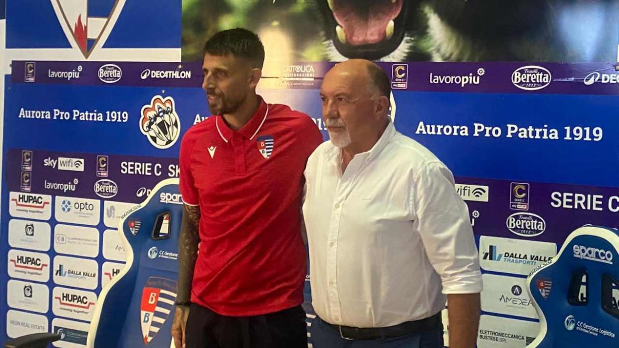 Leandro Greco, allenatore Pro Patria