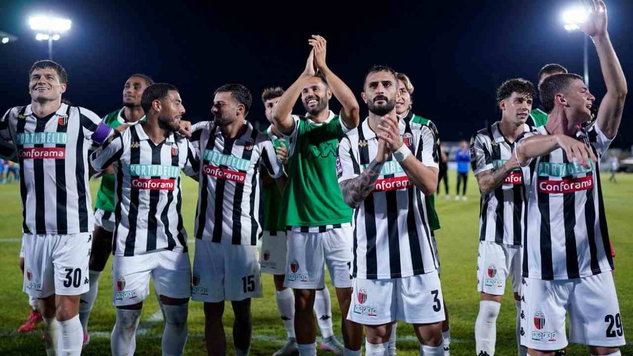 Ascoli Calcio esultanza