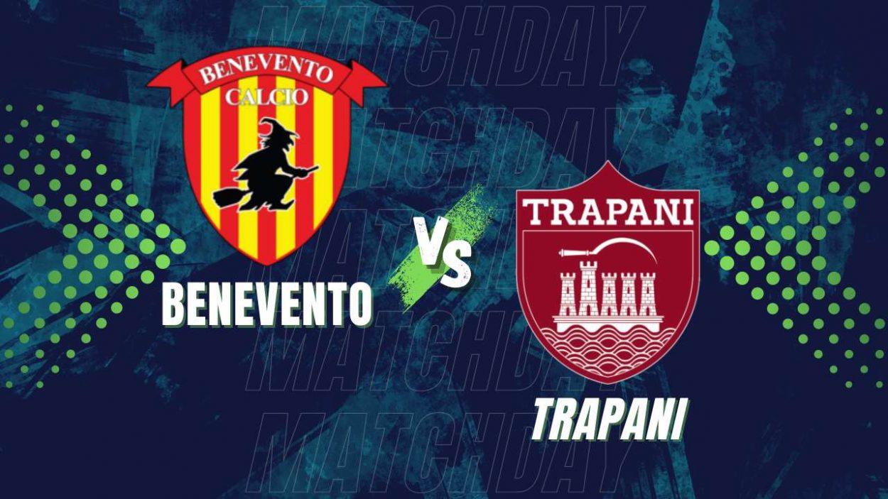 Benevento Trapani copertina diretta testuale - www.lacasadic.com