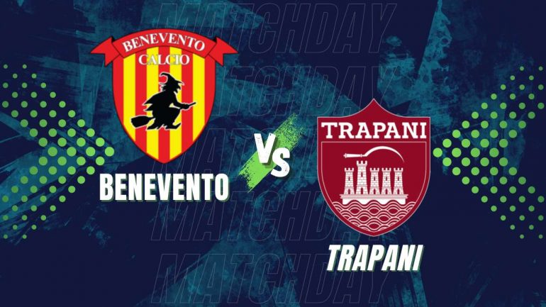 Benevento Trapani copertina diretta testuale - www.lacasadic.com