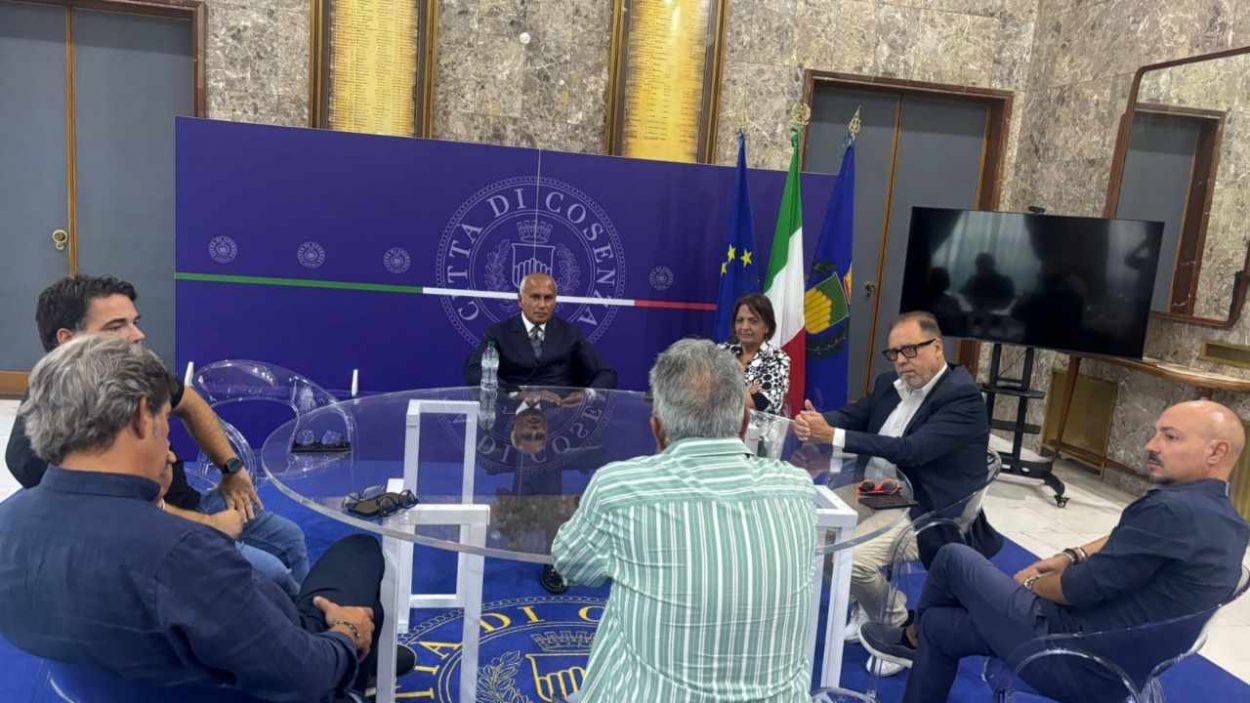 Cosenza Giornalisti dal Sindaco
