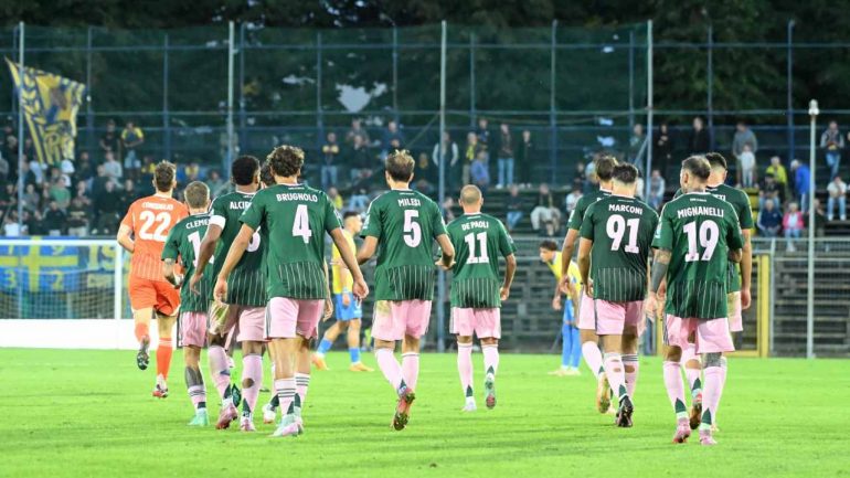 I giocatori delle Dolomiti Bellunesi