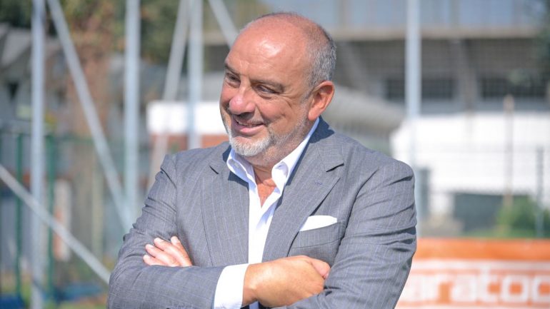 Il presidente dell'Alcione Milano, Giulio Gallazzi, (Credit: Alcione Milano)