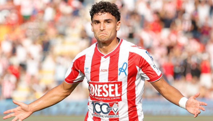 Nicola Rauti calciatore del Vicenza, crediti L.R. Vicenza, www.lacasadic.com