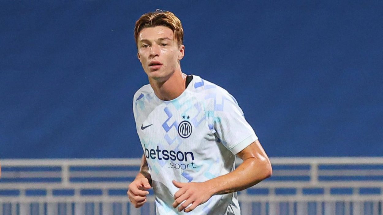 Spinaccè con la maglia dell'Inter U23