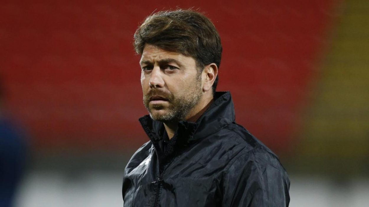 L'allenatore della Triestina, Marino