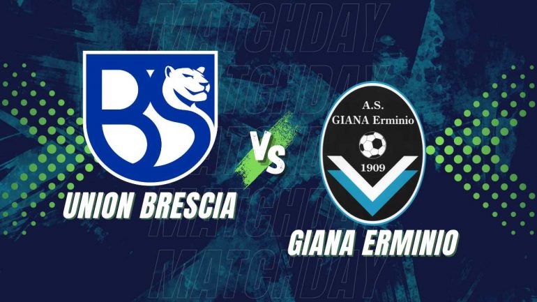 Union Brescia Giana Erminio, copertina diretta testuale - www.lacasadic.com
