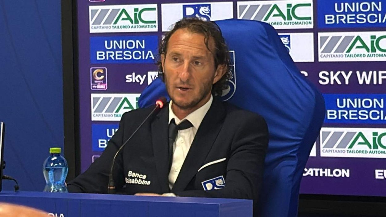 L'allenatore dell'Union Brescia, Aimo Diana