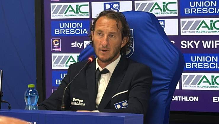 L'allenatore dell'Union Brescia, Aimo Diana