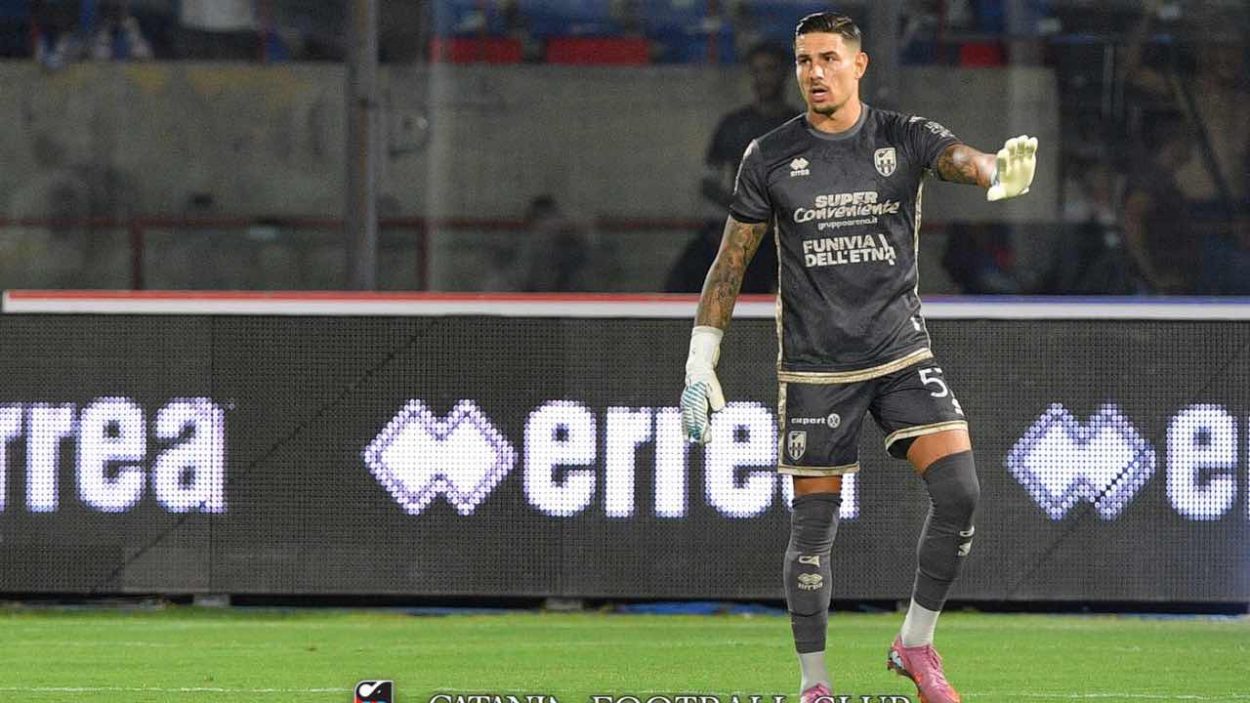 Andrea Dini, portiere Catania