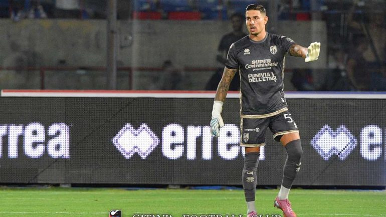 Andrea Dini, portiere Catania