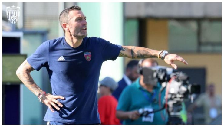 Antonio Buscè, allenatore del Cosenza, credit: Cosenza Calcio / www.lacasadic.com