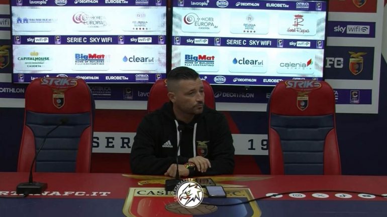 Federico Coppitelli, allenatore Casertana
