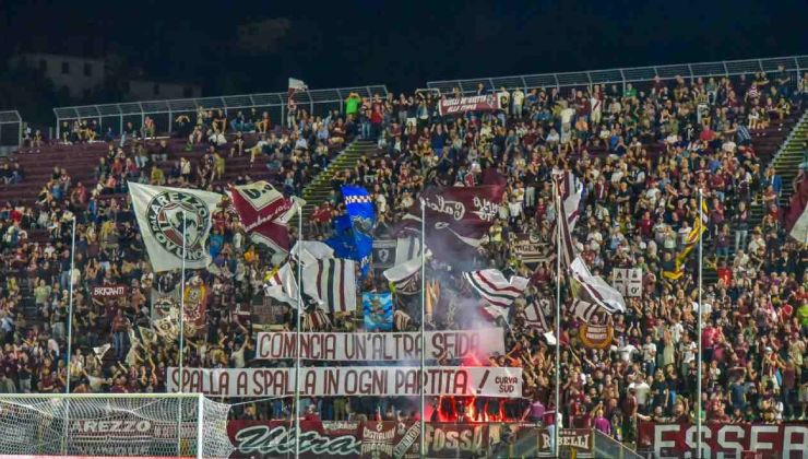 Curva Arezzo, crediti S.S Arezzo