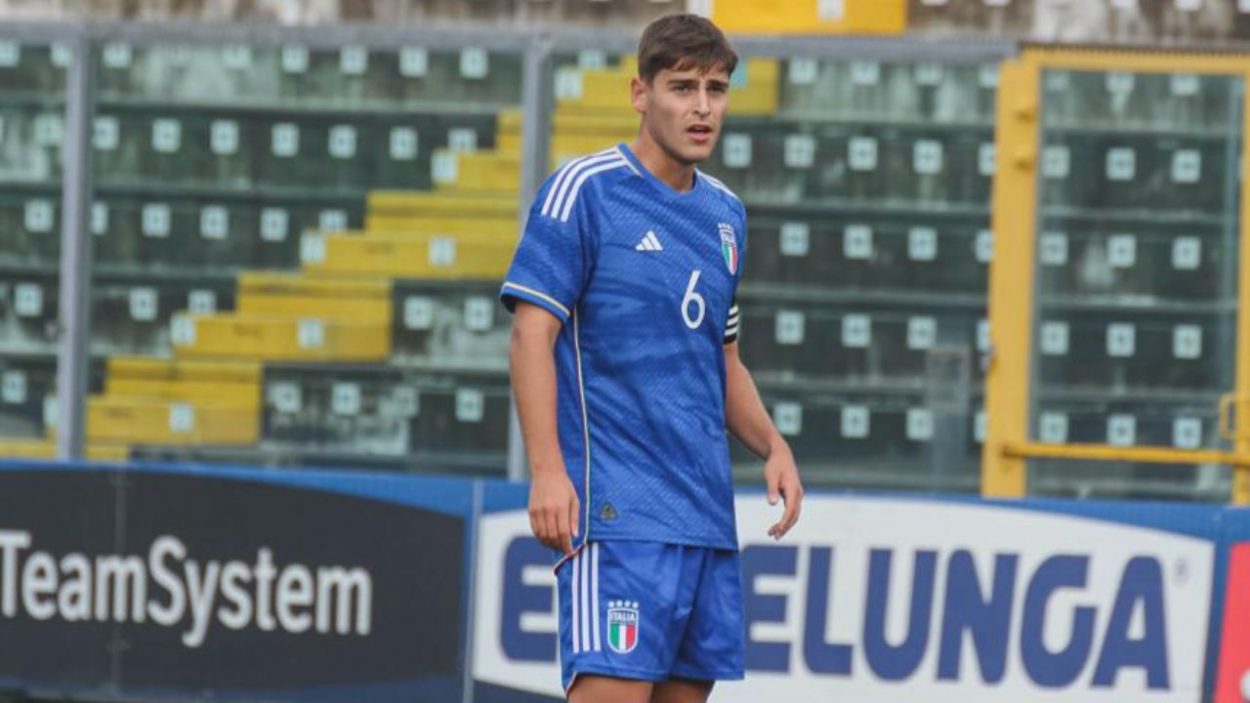 Giacomo Faticanti con la maglia della nazionale italiana, crediti: Martina Cutrona www.lacasadic.com