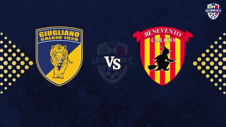 Giugliano-Benevento, Coppa Italia Serie C / www.lacasadic.com
