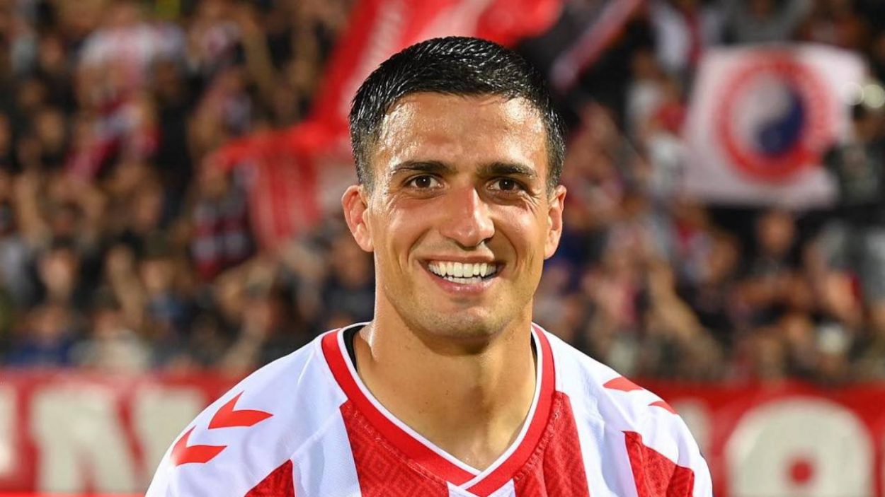 Francesco Benassai durante Vicenza-Virtus Verona