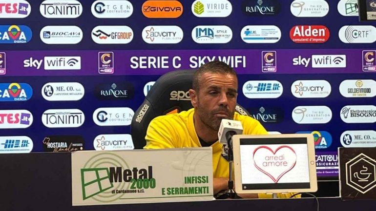 Fabio Prosperi, allenatore della Cavese