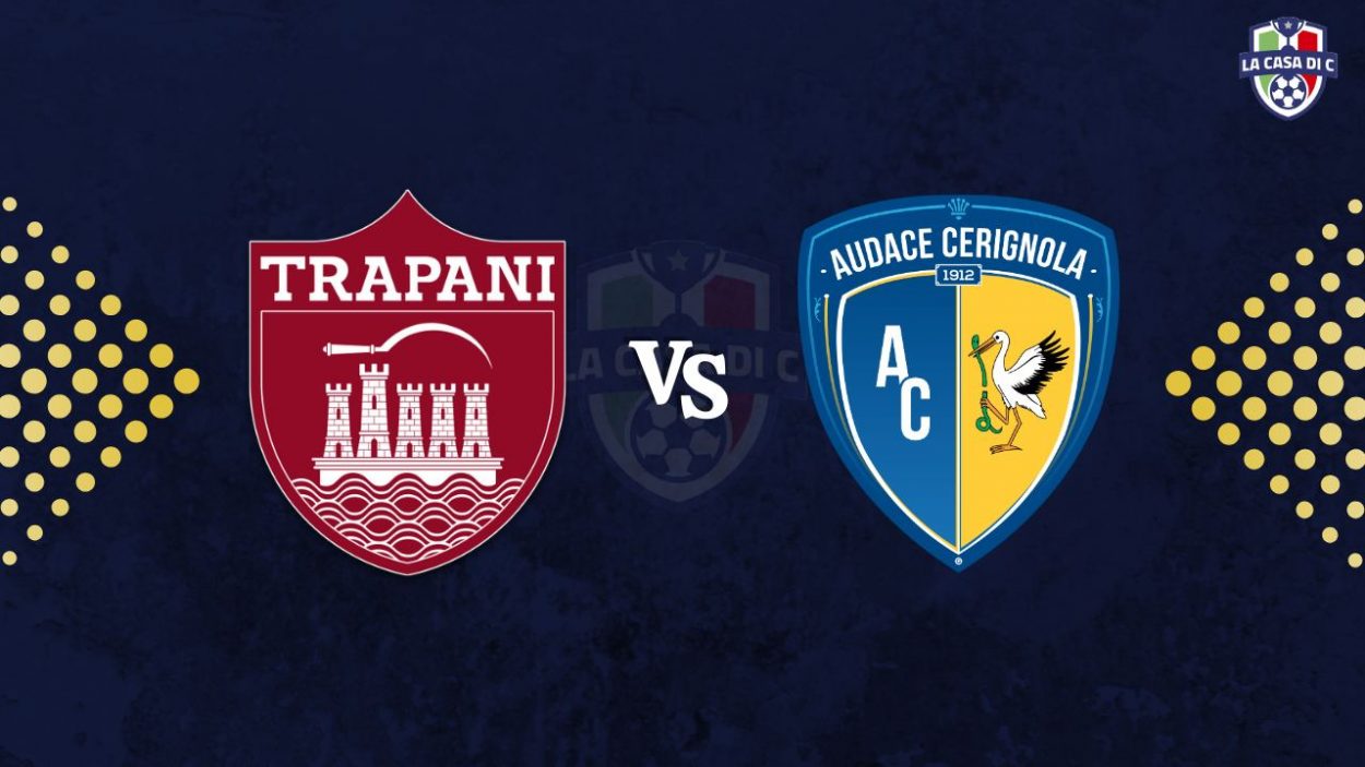 Copertina diretta testuale Trapani-Audace Cerignola - www.lacasadic.com