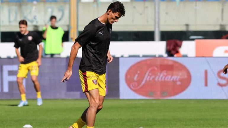 Roberto Inglese per Catania-Salernitana: credits Riccardo Caruso