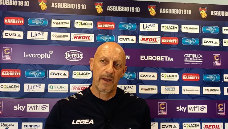 Domenico Di Carlo, allenatore del Gubbio - www.lacasadic.com