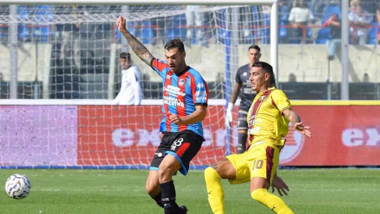 Ierardi in azione - credit: Catania FC - www.lacasadic.com