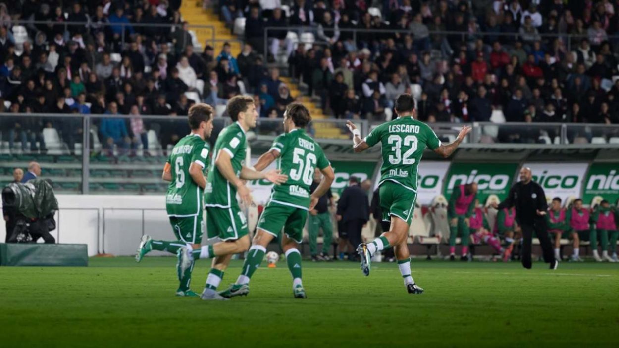 Facundo Lescano, l'esultanza dopo il primo gol in B - credit: Nicolò Rilli - www.lacasadic.com