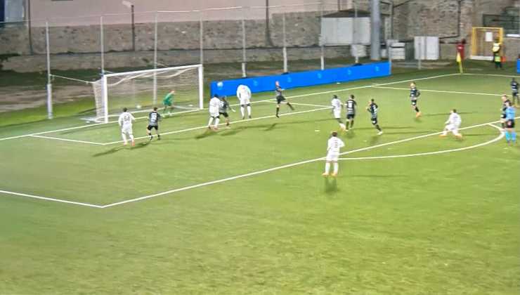 Gol di Okaka in Pianese-Ravenna, screen / www.lacasadic.com