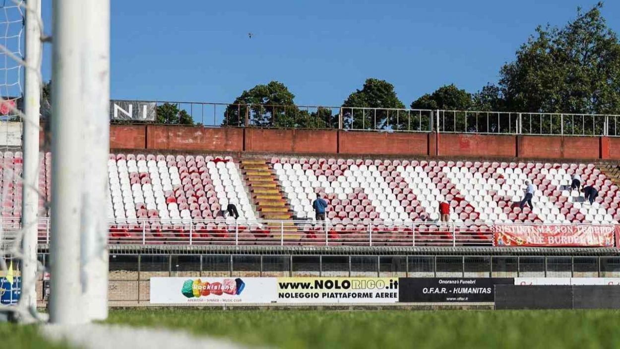 Rimini, stadio Romeo Neri - credit: Rimini FC - www.lacasadic.com