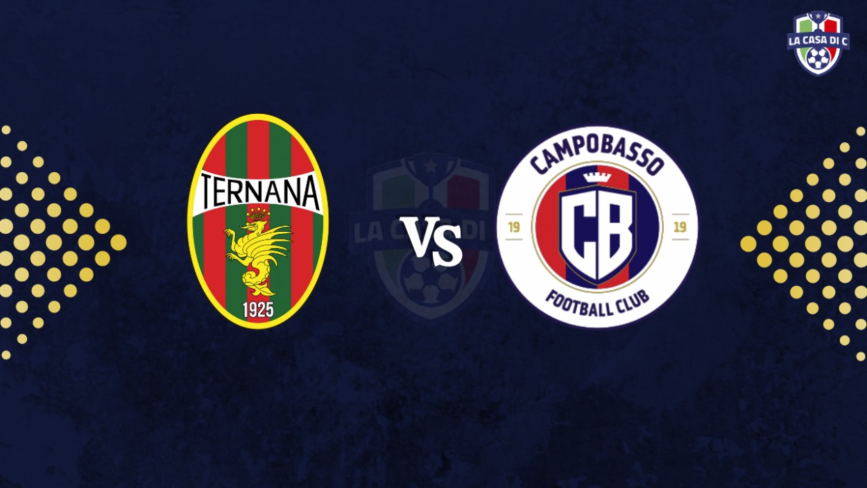 Ternana Campobasso, diretta live e testuale